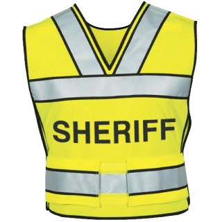 340s Breakaway Safety Vest W/ Sheriff Logo-Blauer