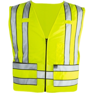 Zip-front Breakaway Safety Vest-Blauer