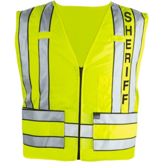 Zip-front Breakaway Safety Vest-Blauer