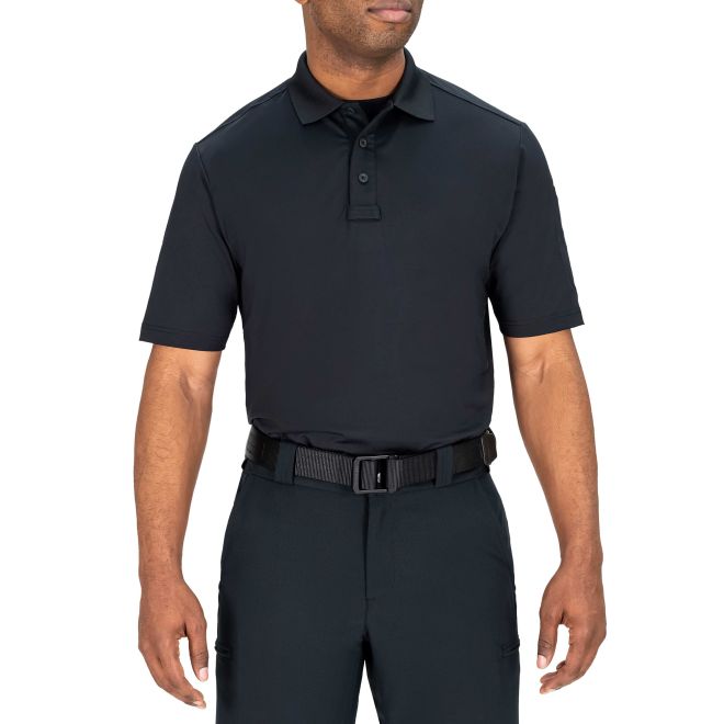 Performance Polo Ss Shirt-Blauer