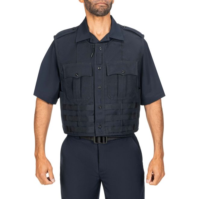 Armorskin® With Plate Pouch And Zip Front-Blauer
