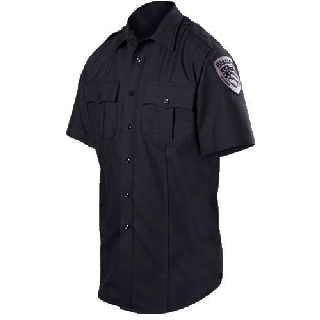 Ss Wool Blend Shirt-Blauer