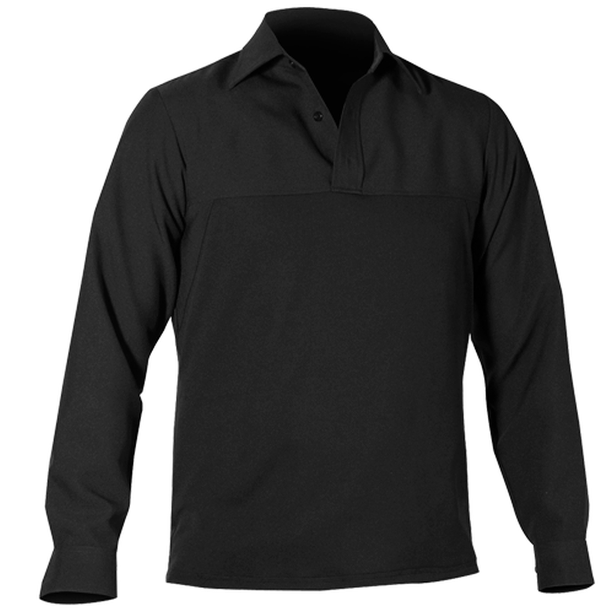 Long Sleeve Poly Armorskin Shirt -Blauer