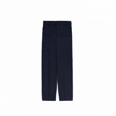 8-Pkt  Wool Blend Trousers-Blauer