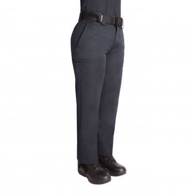 6-Pkt Polyester Trousers Womens-Blauer