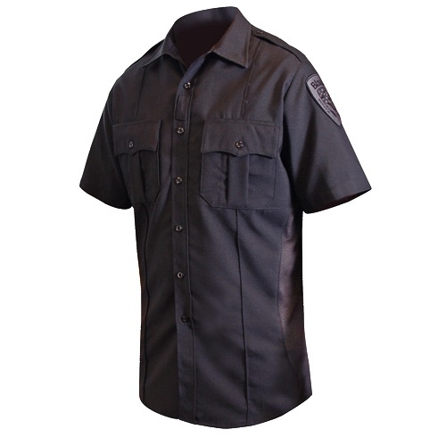 Short Sleeve Polyester Supershirt-Blauer