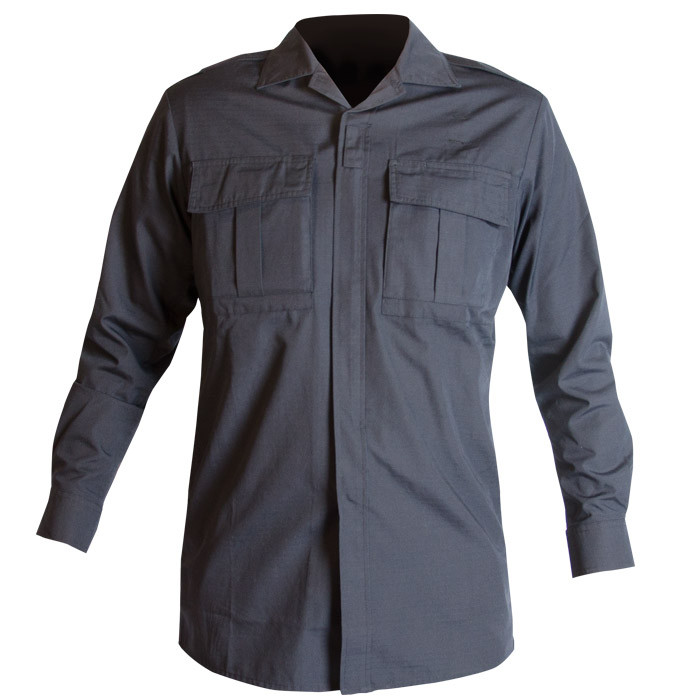 Tenx B.Du Long-Sleeve Shirt-Blauer