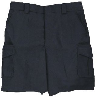 Side-pkt Cotton Blend Shorts-Blauer