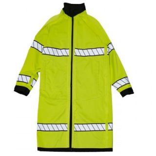Reverisble Long Rain Jacket-Blauer