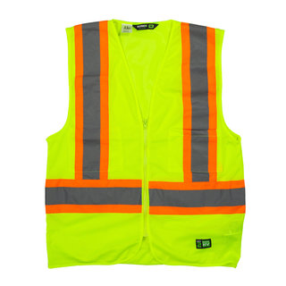 Hi-Vis Class 2 Multi-Color Vest, Mesh-Berne Apparel