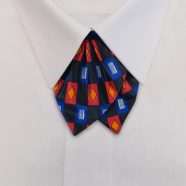 Maverick FA1 Navy/Red/GoldTulip Bow on Adjustable Band-SB