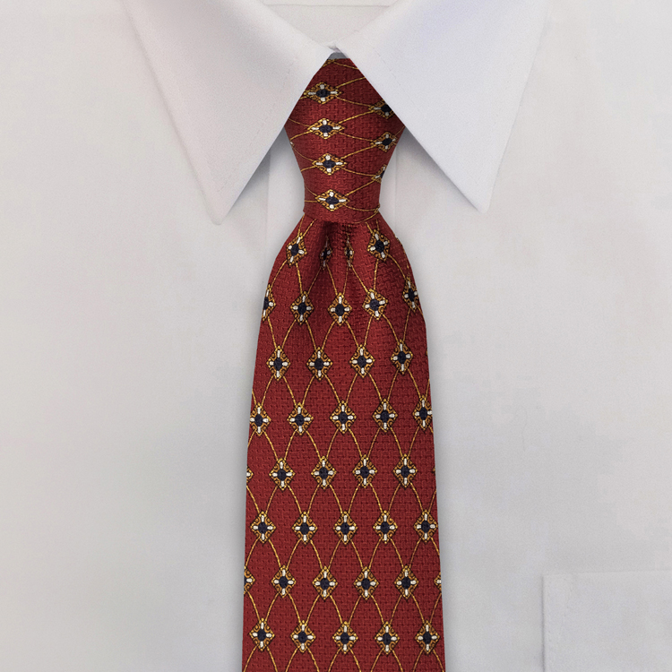 Versailles UA1 RedFour-In-Hand Necktie-SB