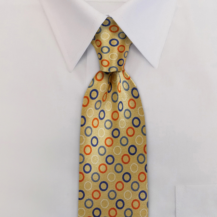 Phoenix #UC1 Saffron/CactusFour-In-Hand Necktie-SB