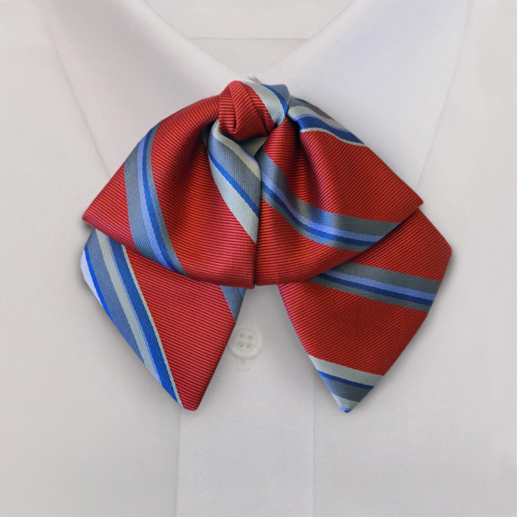 Eton Stripes #WC1 ScarletMini Showbow on Adjustable Band-SB