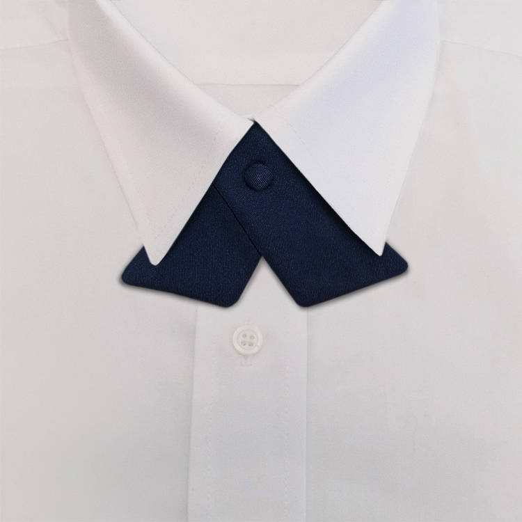 Polyester/Wool Crossover with Covered Snap-SB