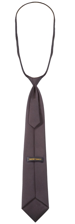3-1/4" Polyester Adjustable Zipper Necktie-SB