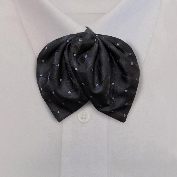 Lantern Charcoal #TB2 Regal Bow on Adjustable Band-SB