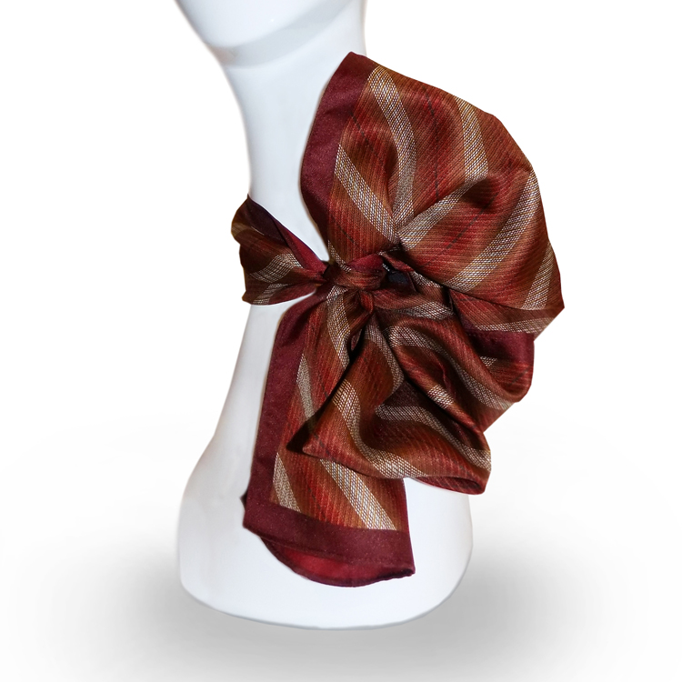 Fall Red Seasons 10"x54" Oblong Scarf-SB