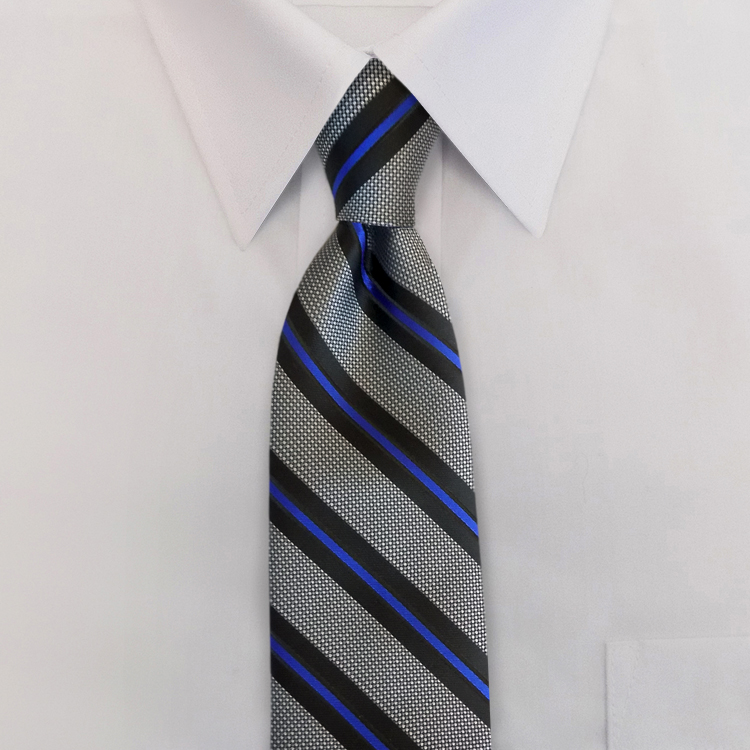 The Thin Blue Line #ND1Four-In-Hand Necktie-SB