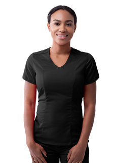 Adar Pro Womens Tailored V-Neck Top-Adar Medical Uniforms