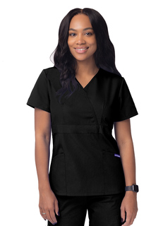 Sivvan Womensock Wrap Top-Adar Medical Uniforms