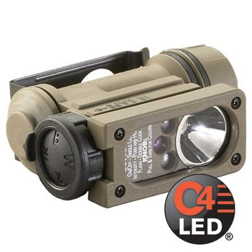 Sidewinder Compact Ii Multi-Battery Multi-Source Hands-Free Flashlight Includes Nvg Mount (Works With Dod, Nato And Isaf Combat Helmets)-Streamlight