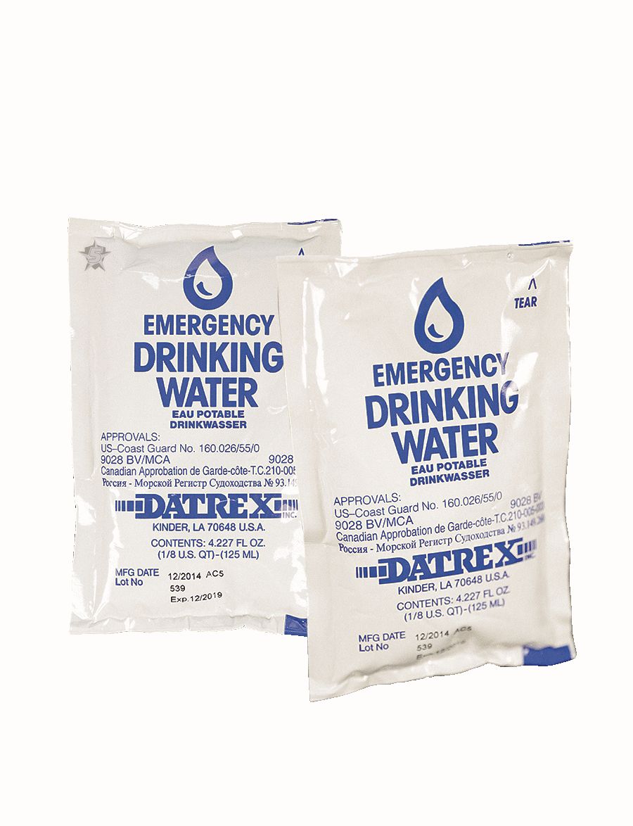 Water, Emergency Purified Drinking-Tru-Spec