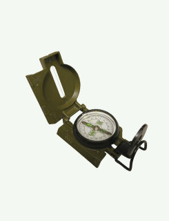 Compass, Lensatic Metal Marching, Od-Tru-Spec