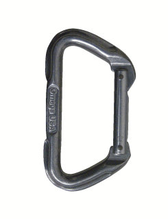 Omega Pacific 7000 Series Standard D Straightgate Carabiner-Tru-Spec