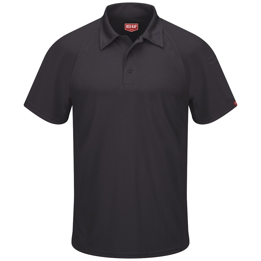 Men&#8216;s Short Sleeve Performance Knit Flex Series Men&#8216;s Active Polo-Red Kap