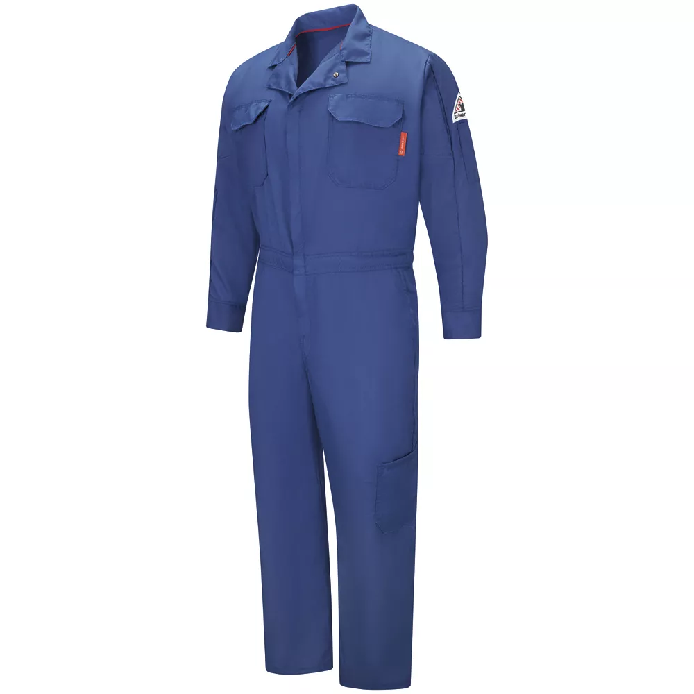 IQ Series Men&#39;s Midweight Enhanced Visibility Mobility Coverall-Bulwark