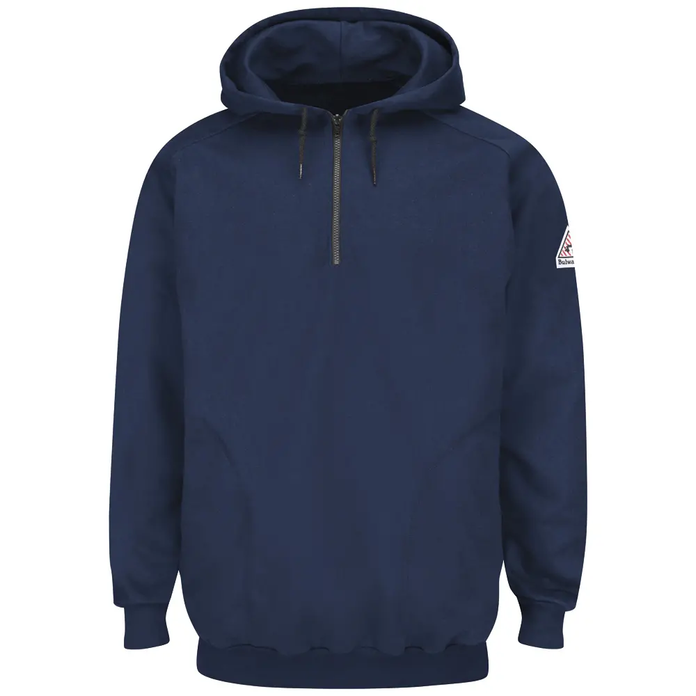 Men&#8216;s Fleece FR Pullover Hooded Sweatshirt-Bulwark