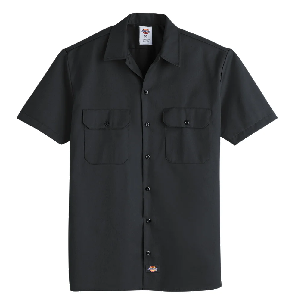 Men&#39;s Short&#45;Sleeve Traditional Work Shirt-Dickies