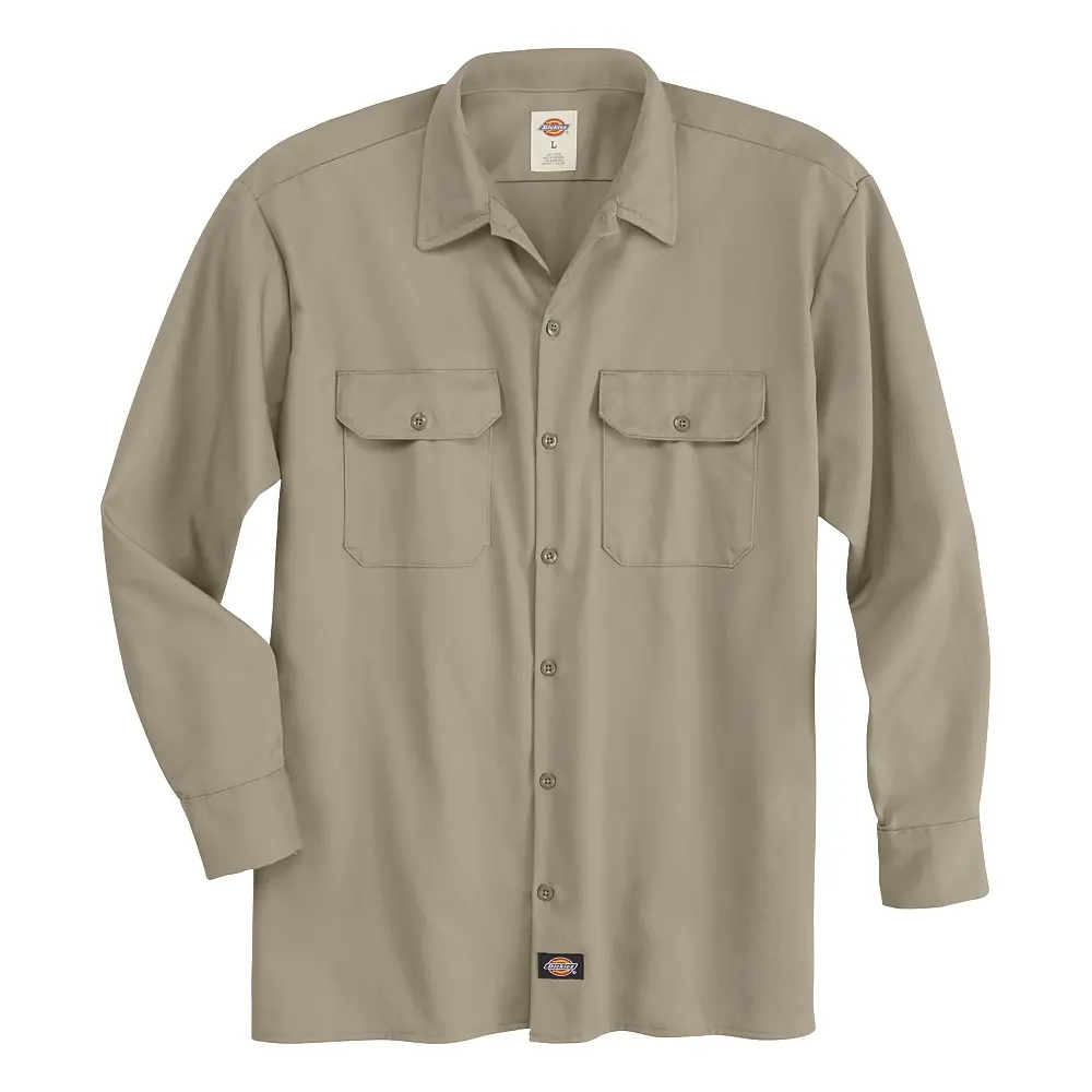 Men&#39;s Industrial Heavyweight Twill Long&#45;Sleeve Shirt-Dickies