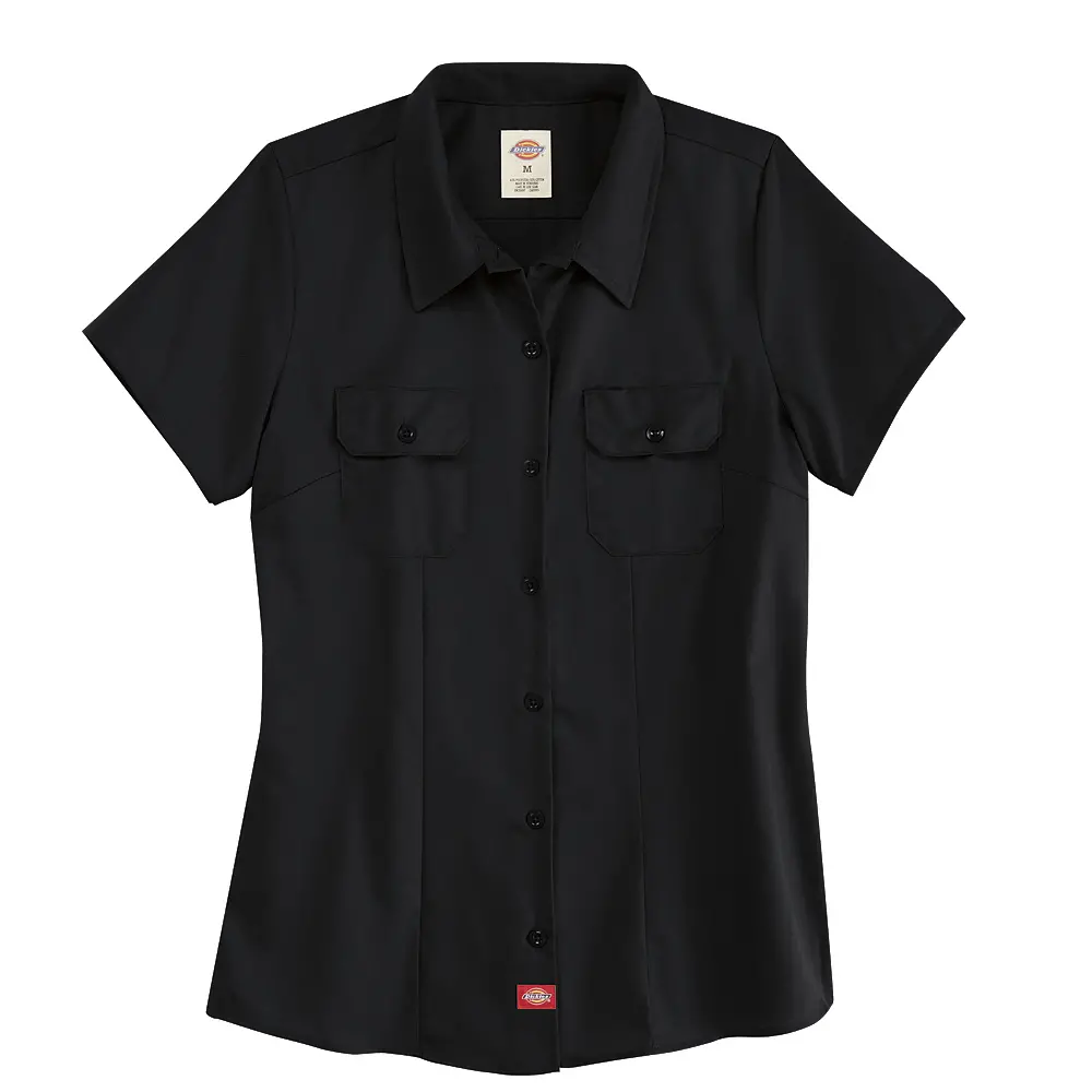 Women&#39;s Short&#45;Sleeve Traditional Work Shirt-Dickies