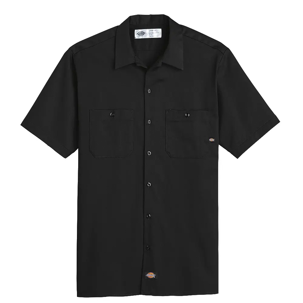 Men&#39;s Industrial Cotton Short&#45;Sleeve Work Shirt-Dickies