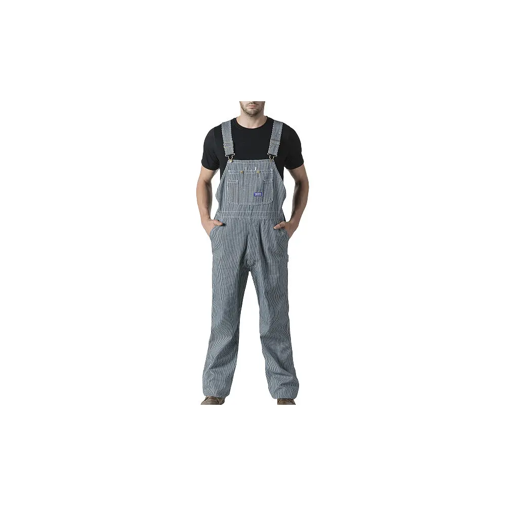 Big Smith Hickory Stripe Bib Overalls-Liberty