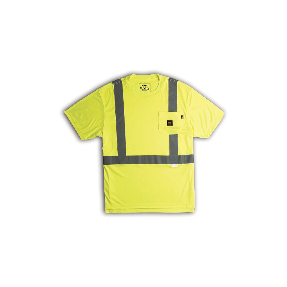 Hi&#45;Vis ANSI II Short Sleeve Safety T&#45;Shirt-Liberty