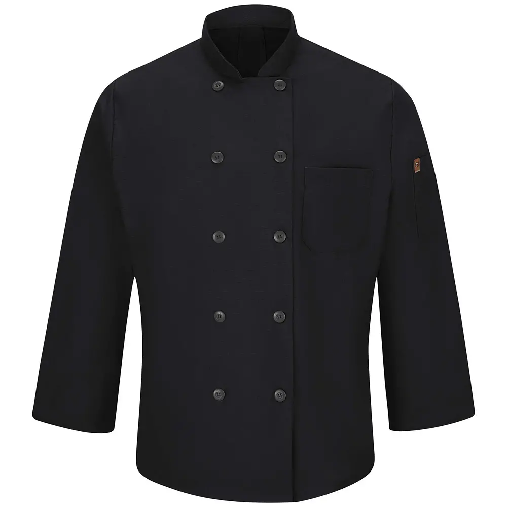 Men&#8216;s Chef Coat with OilBlok + MIMIX-Red Kap