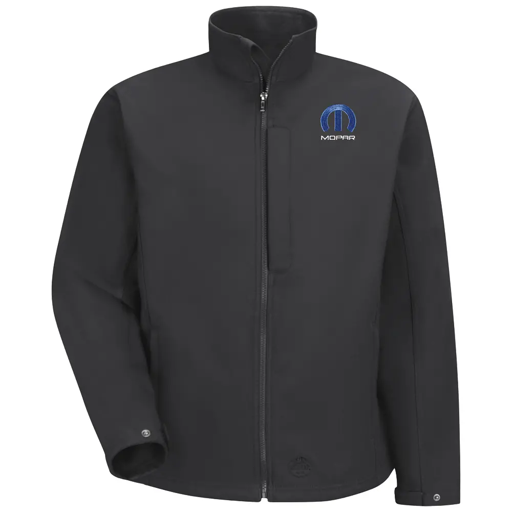 Mopar Men&#8216;s Deluxe Soft Shell Jacket-Red Kap