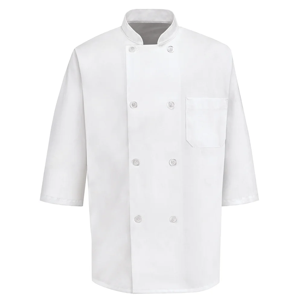 Sleeve Chef Coat-Red Kap