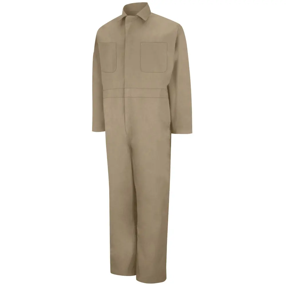 Twill Action Back Coverall with Chest Pockets-Red Kap