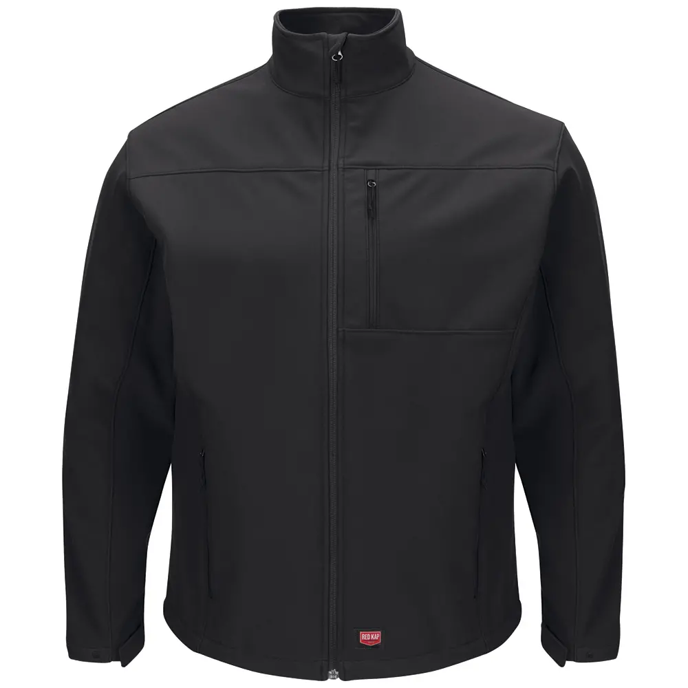 Men&#8216;s Deluxe Soft Shell Jacket-Red Kap