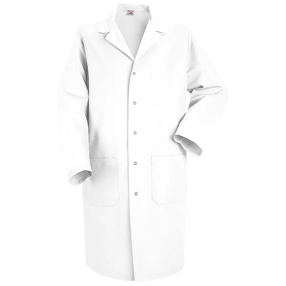 Men&#8216;s Red Kap Lab Coat with Interior Pocket-Red Kap