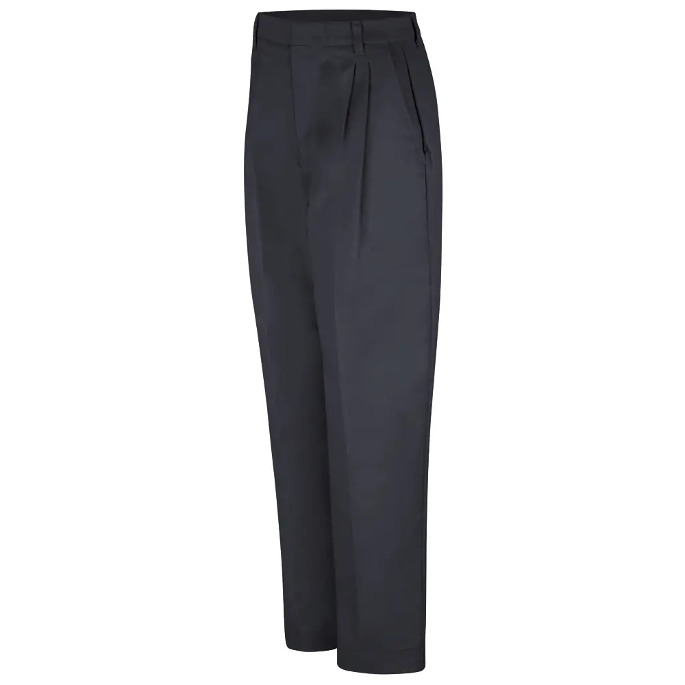 Women&#8216;s Pleated Twill Slacks-Red Kap