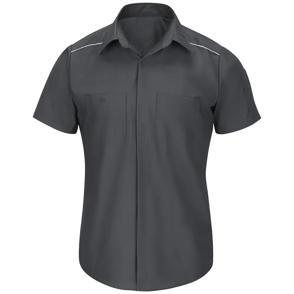 Men&#39;s Short Sleeve Pro Airflow Work Shirt-Red Kap