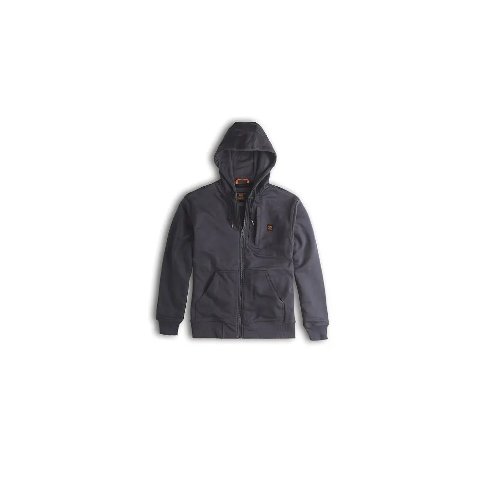 3lb Heavyweight Full Zip DWR Fleece Hoodie-Walls