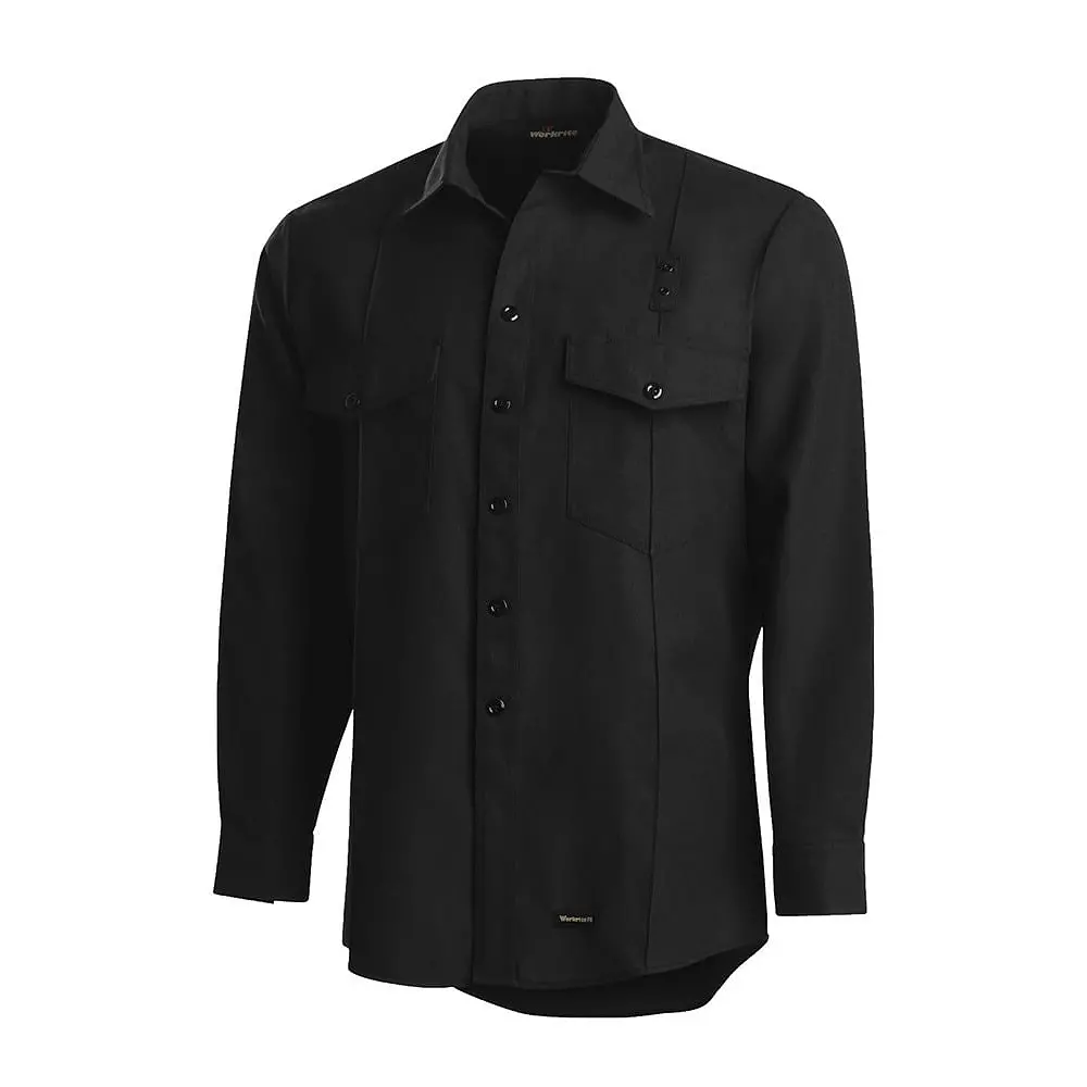 Men&#8216;s Classic Long Sleeve Firefighter Shirt-Workrite Fire Service