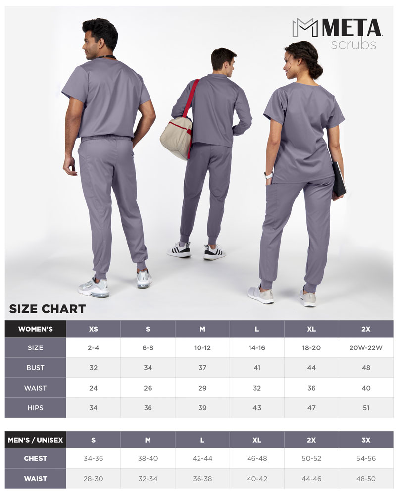 Meta Scrubs 15211 Axis Men