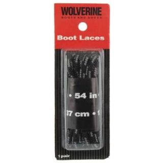 W69413 54" Black Laces-Wolverine